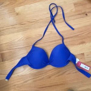 Bikini top NWT blue
